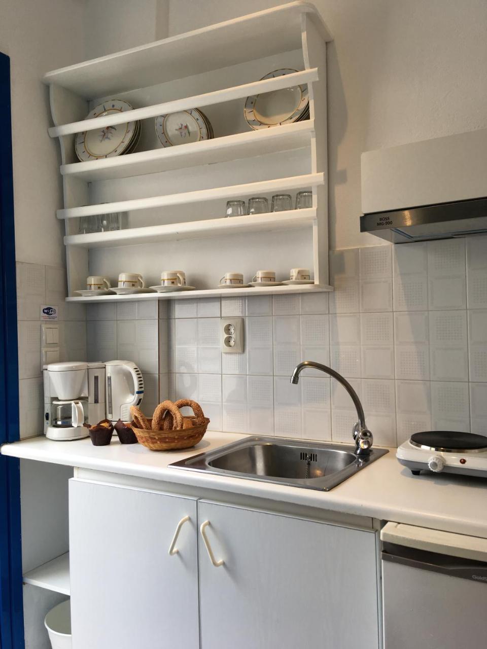 Stefano Apartments Náousa Buitenkant foto